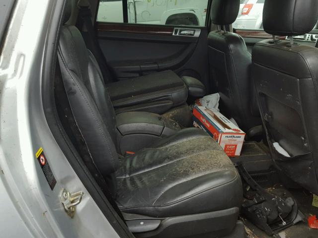 2C8GF68464R335250 - 2004 CHRYSLER PACIFICA SILVER photo 6