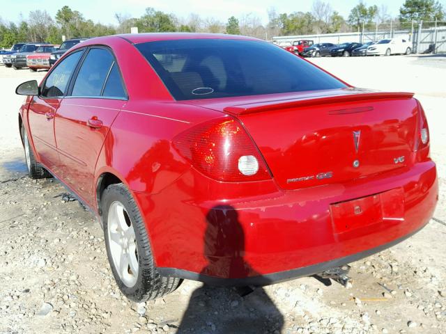 1G2ZG58N774143714 - 2007 PONTIAC G6 BASE RED photo 3