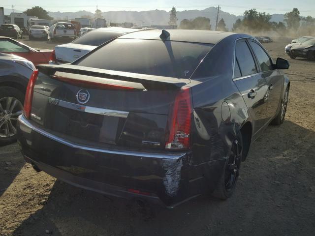 1G6DV57V990129288 - 2009 CADILLAC CTS HI FEA BLACK photo 4