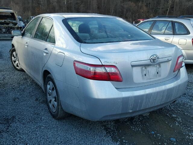 4T1BE46K39U891008 - 2009 TOYOTA CAMRY BASE SILVER photo 3