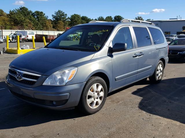 KNDMC233476030622 - 2007 HYUNDAI ENTOURAGE GRAY photo 2