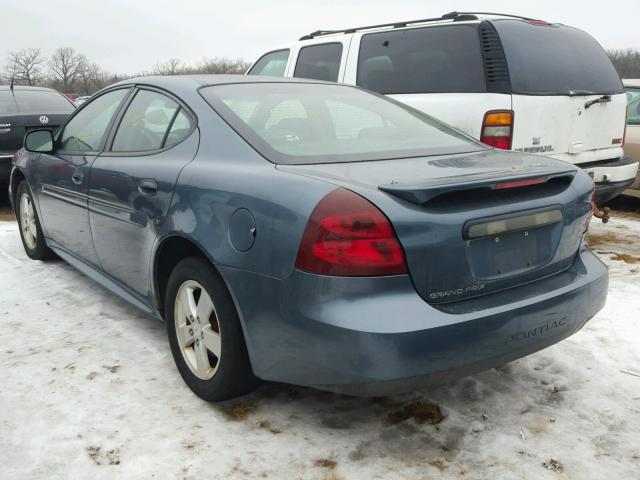 2G2WP552061282171 - 2006 PONTIAC GRAND PRIX BLUE photo 3