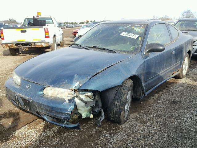 1G3NL12E83C183372 - 2003 OLDSMOBILE ALERO GL GREEN photo 2