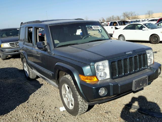 1J8HG48K56C208855 - 2006 JEEP COMMANDER GREEN photo 1