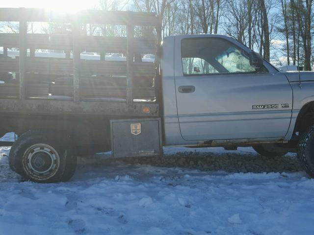 1B6KF26Z7VJ536944 - 1997 DODGE RAM 2500 SILVER photo 9