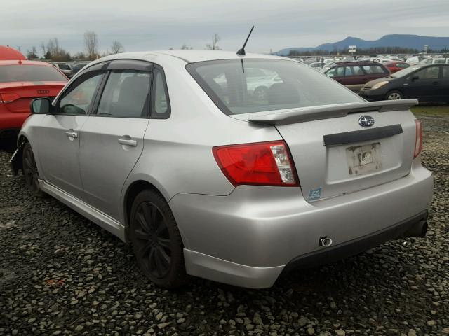 JF1GE76679G503099 - 2009 SUBARU IMPREZA WR SILVER photo 3