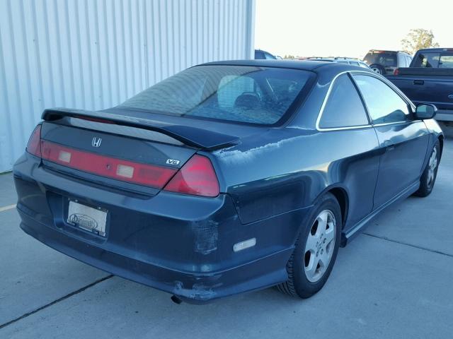 1HGCG2253YA026287 - 2000 HONDA ACCORD EX GREEN photo 4