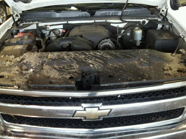 1GCEK29CX9Z142650 - 2009 CHEVROLET SILVERADO WHITE photo 7