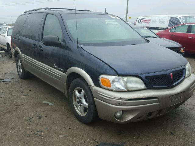 1GMDX13E12D297880 - 2002 PONTIAC MONTANA LU BLUE photo 1