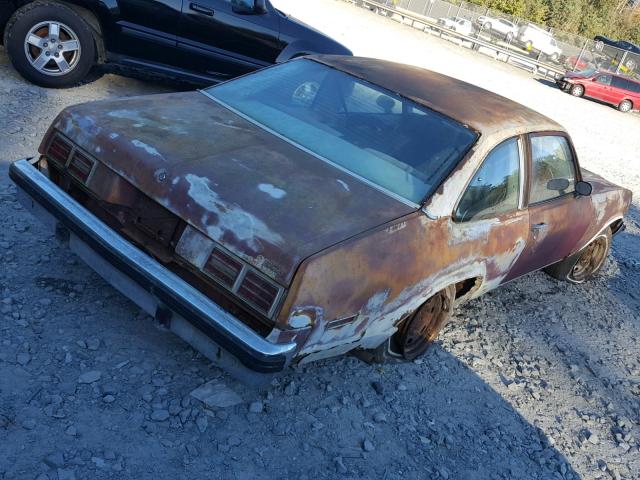 1Y27L5W134075 - 1975 CHEVROLET NOVA BURGUNDY photo 4