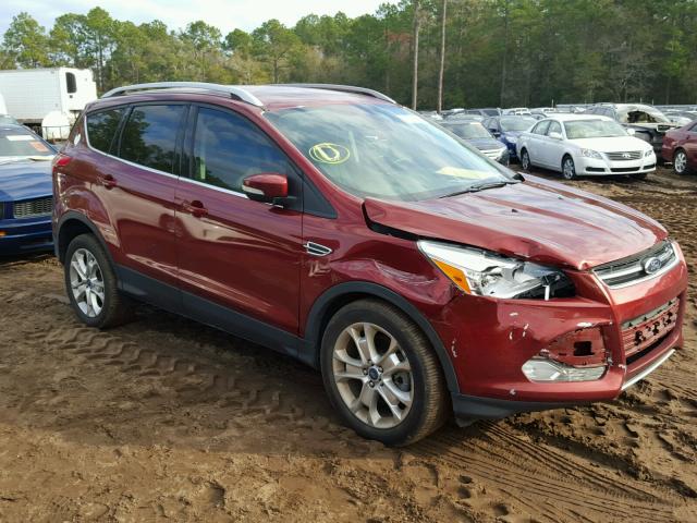 1FMCU0J97EUA46239 - 2014 FORD ESCAPE TIT RED photo 1