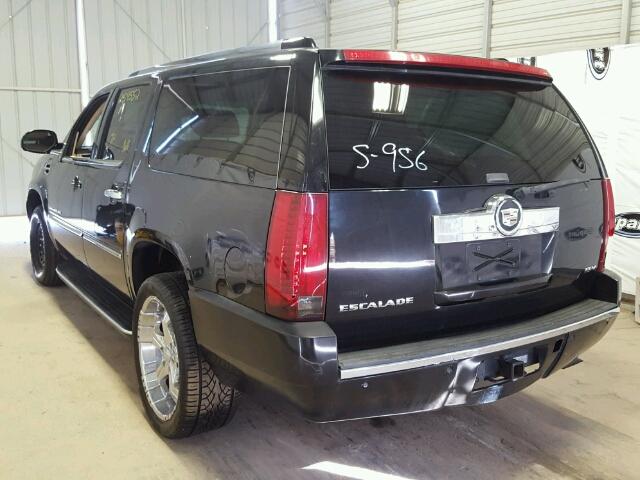 1GYFK66897R222198 - 2007 CADILLAC ESCALADE E BLACK photo 3