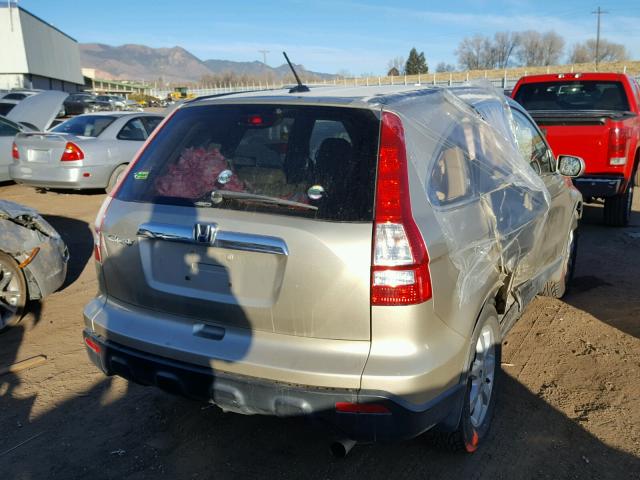 5J6RE48718L021414 - 2008 HONDA CR-V EXL GRAY photo 4