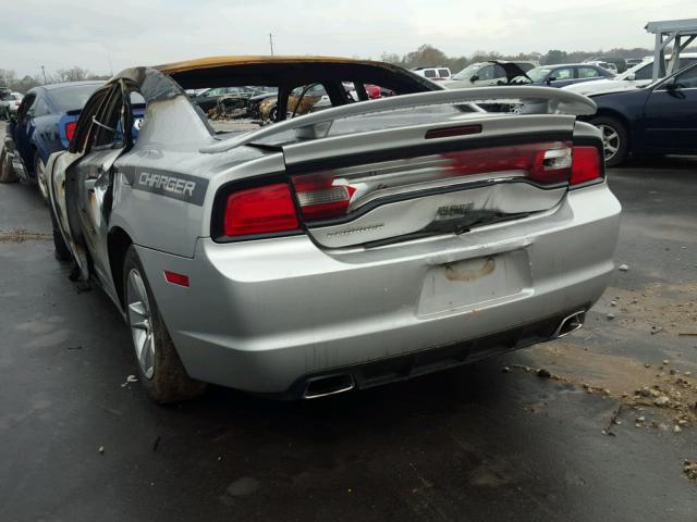 2C3CDXBG2CH121735 - 2012 DODGE CHARGER SE GRAY photo 3