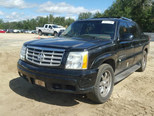 3GYEK63N03G218198 - 2003 CADILLAC ESCALADE E BLACK photo 2