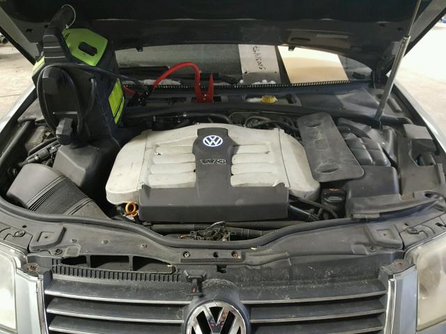 WVWUK63B33P434503 - 2003 VOLKSWAGEN PASSAT W8 CHARCOAL photo 7