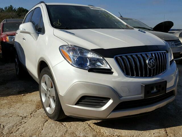 KL4CJASB0FB115669 - 2015 BUICK ENCORE WHITE photo 1