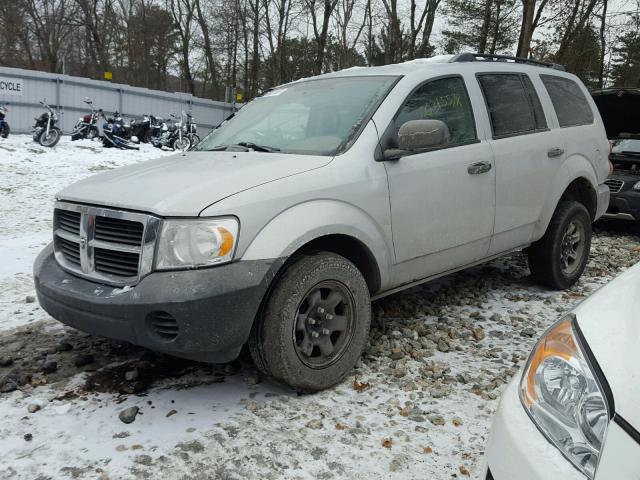 1D8HB38NX8F118128 - 2008 DODGE DURANGO SX SILVER photo 2