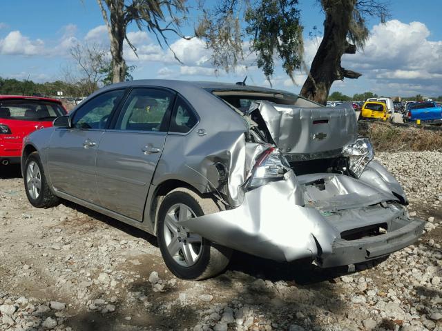 2G1WB58K169342667 - 2006 CHEVROLET IMPALA LS SILVER photo 3