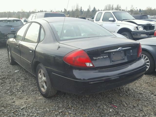 1FAFP55S01G236787 - 2001 FORD TAURUS SES BLACK photo 3