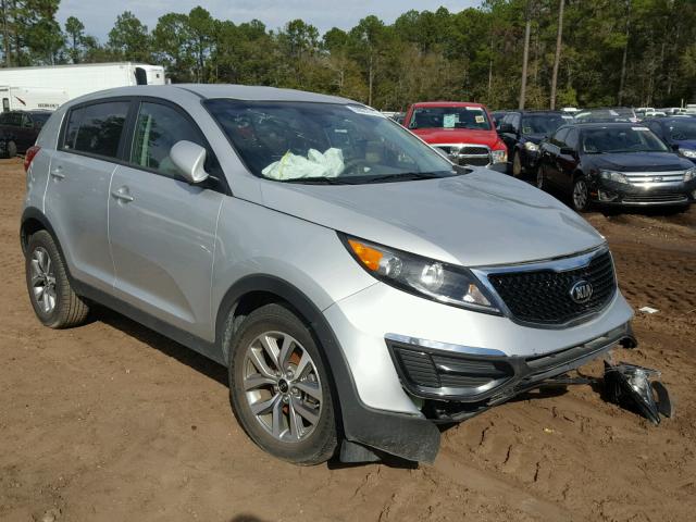 KNDPB3AC2G7865234 - 2016 KIA SPORTAGE L SILVER photo 1