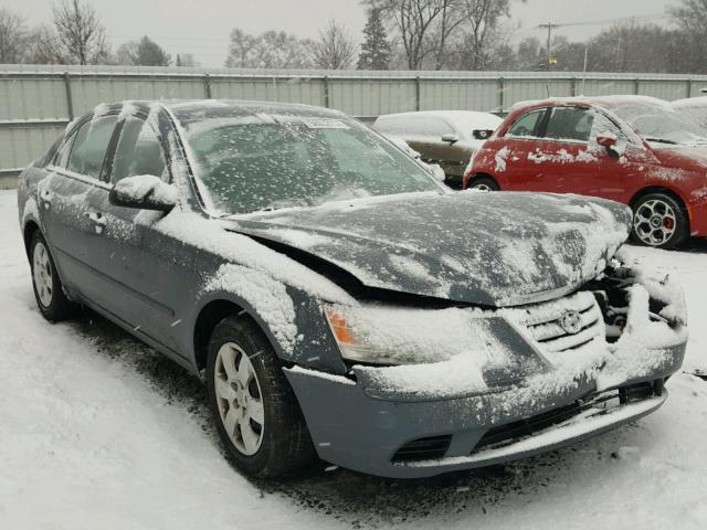 5NPET4AC9AH594735 - 2010 HYUNDAI SONATA GLS BLUE photo 1