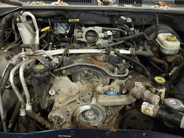 1B7GG2AN3YS641157 - 2000 DODGE DAKOTA QUA BLUE photo 7