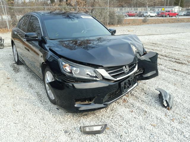 1HGCR2F77DA262070 - 2013 HONDA ACCORD EX BLACK photo 1