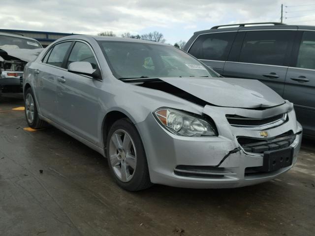 1G1ZD5EB6AF113820 - 2010 CHEVROLET MALIBU 2LT SILVER photo 1