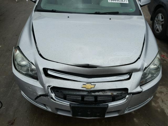 1G1ZD5EB6AF113820 - 2010 CHEVROLET MALIBU 2LT SILVER photo 7