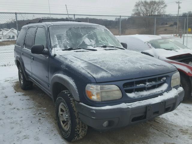 1FMZU72X7YZA94590 - 2000 FORD EXPLORER X BLUE photo 1