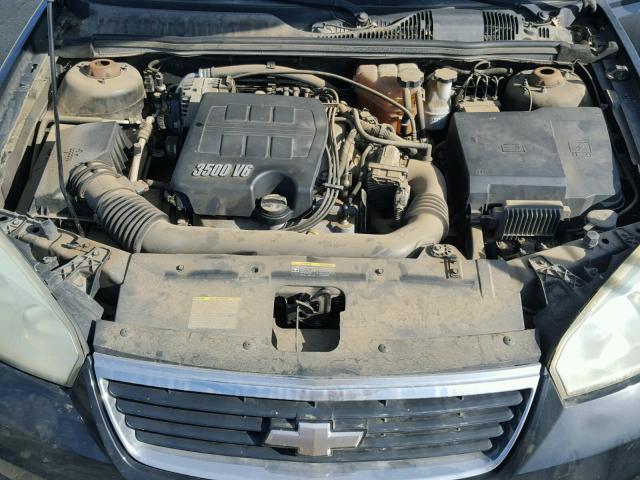 1G1ZU53876F150695 - 2006 CHEVROLET MALIBU LTZ BLACK photo 7