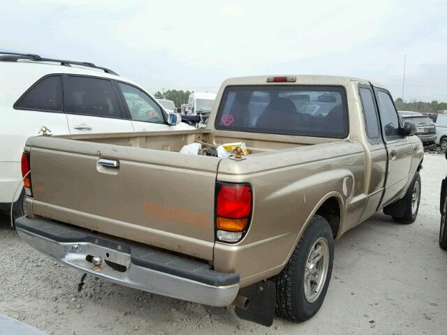 4F4YR16C9YTM08837 - 2000 MAZDA B2500 CAB TAN photo 4