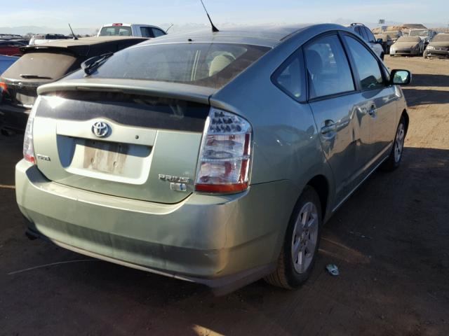 JTDKB20U987714942 - 2008 TOYOTA PRIUS GREEN photo 4