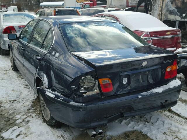 WBAEW53403PG20486 - 2003 BMW 330 XI BLUE photo 3