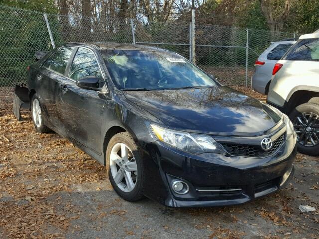 4T1BF1FK8DU273140 - 2013 TOYOTA CAMRY L BLACK photo 1