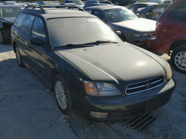 4S3BH6450Y7304782 - 2000 SUBARU LEGACY GT GREEN photo 1