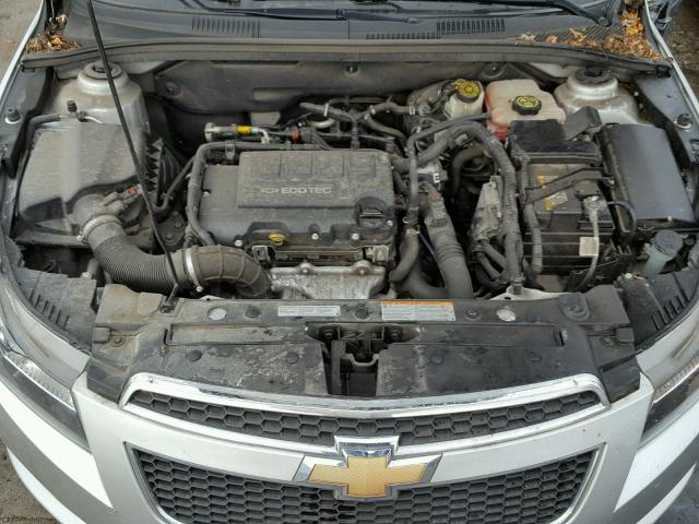 1G1PC5SB8E7298502 - 2014 CHEVROLET CRUZE LT SILVER photo 7