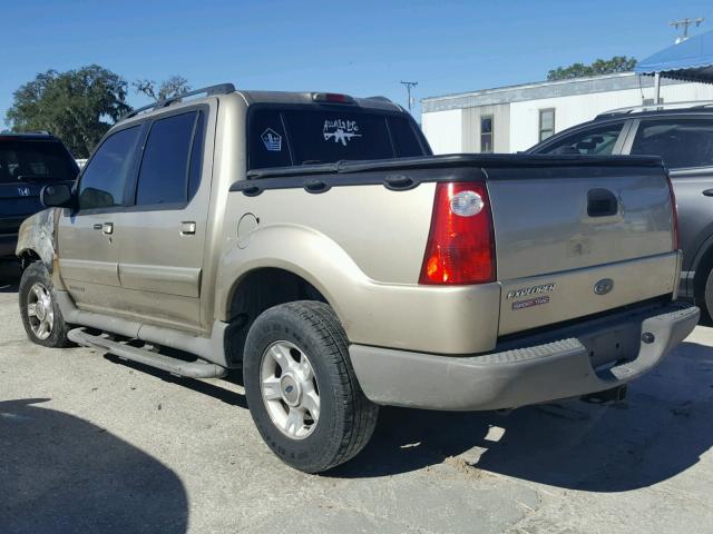 1FMZU77E42UB97722 - 2002 FORD EXPLORER S GOLD photo 3