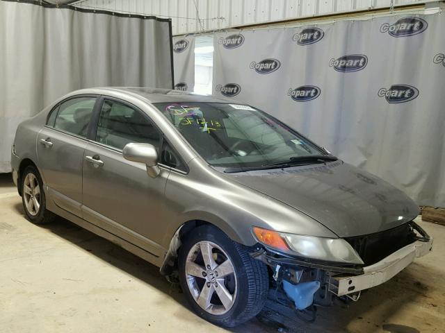 1HGFA16866L104690 - 2006 HONDA CIVIC EX GRAY photo 1