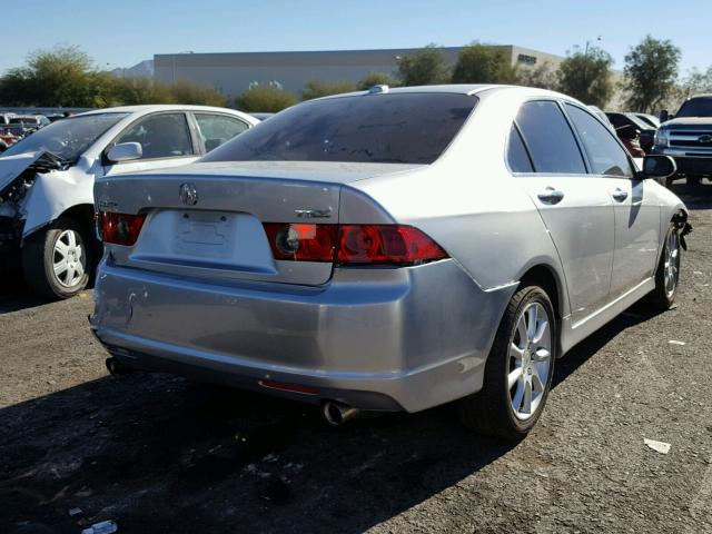 JH4CL96846C025964 - 2006 ACURA TSX SILVER photo 4