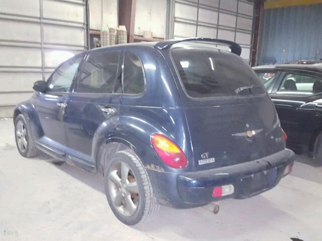 3C8FY78GX4T279221 - 2004 CHRYSLER PT CRUISER BLUE photo 3