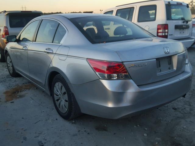 1HGCP26319A014164 - 2009 HONDA ACCORD LX SILVER photo 3