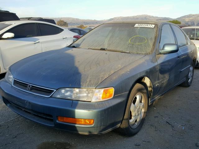 JHMCD5651SC036281 - 1995 HONDA ACCORD EX BLUE photo 2