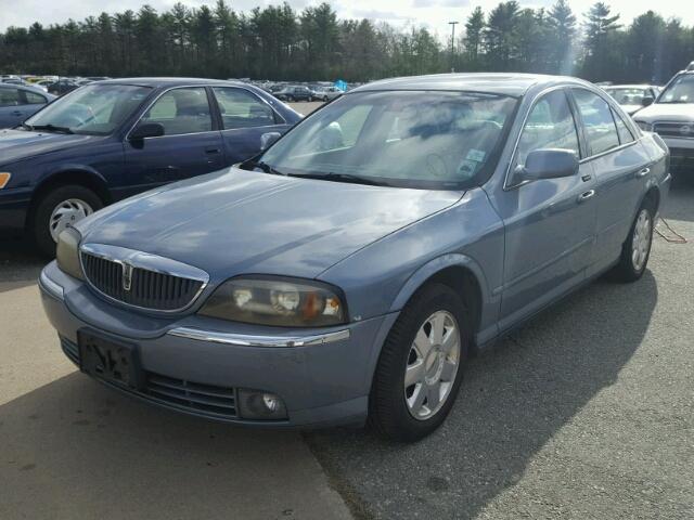 1LNHM86S94Y681289 - 2004 LINCOLN LS BLUE photo 2