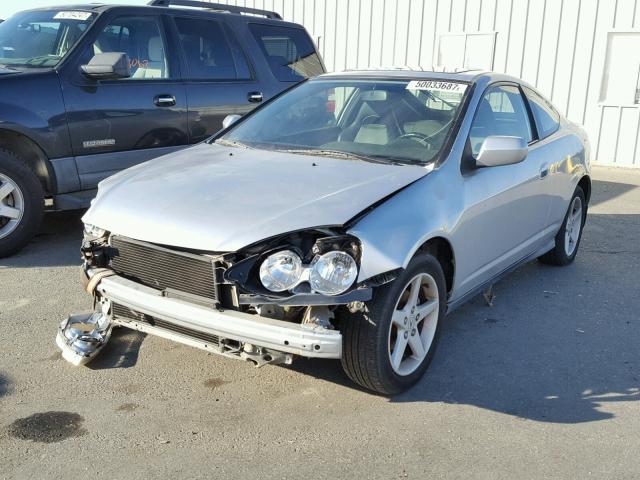 JH4DC53894S010302 - 2004 ACURA RSX SILVER photo 2