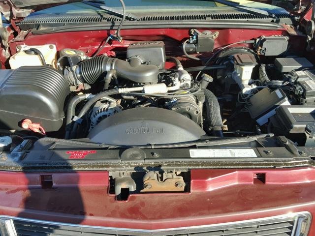 2GTEC19R8V1513979 - 1997 GMC SIERRA C15 BURGUNDY photo 7