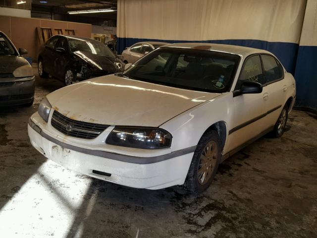 2G1WF52E559350809 - 2005 CHEVROLET IMPALA 白色 照片 2