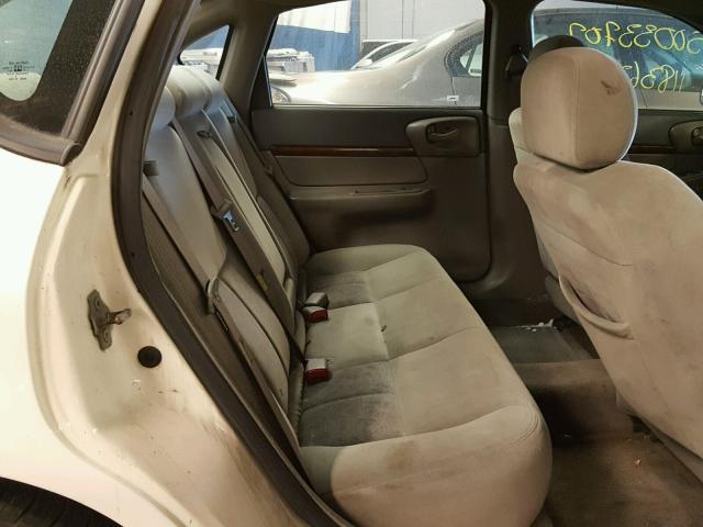 2G1WF52E559350809 - 2005 CHEVROLET IMPALA 白色 照片 6