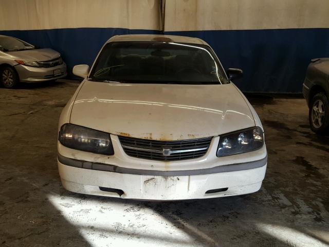 2G1WF52E559350809 - 2005 CHEVROLET IMPALA 白色 照片 9